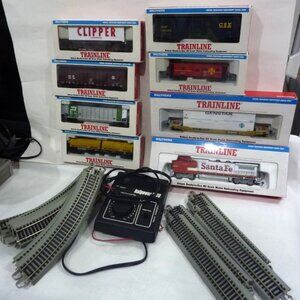 Trainline Deluxe Scale Model Railroad set.